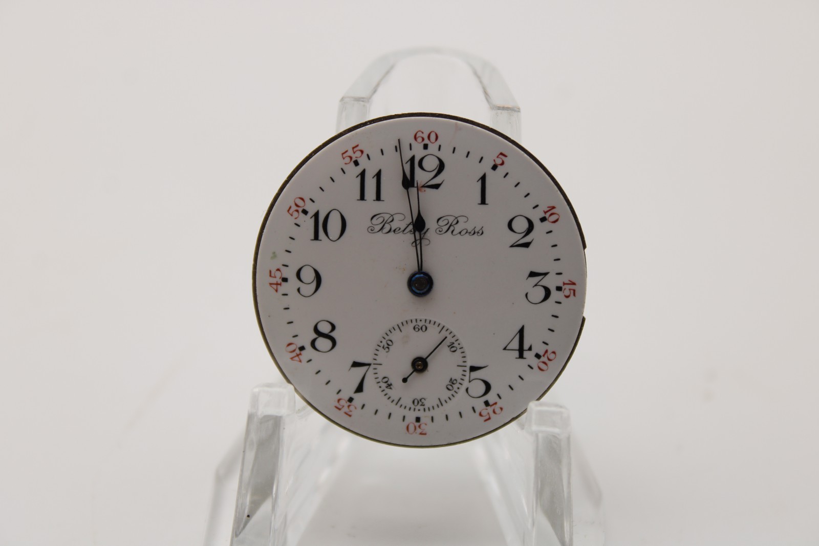 BETSY ROSS POCKET WATCH MOVEMENT 874604 29mm (LH)