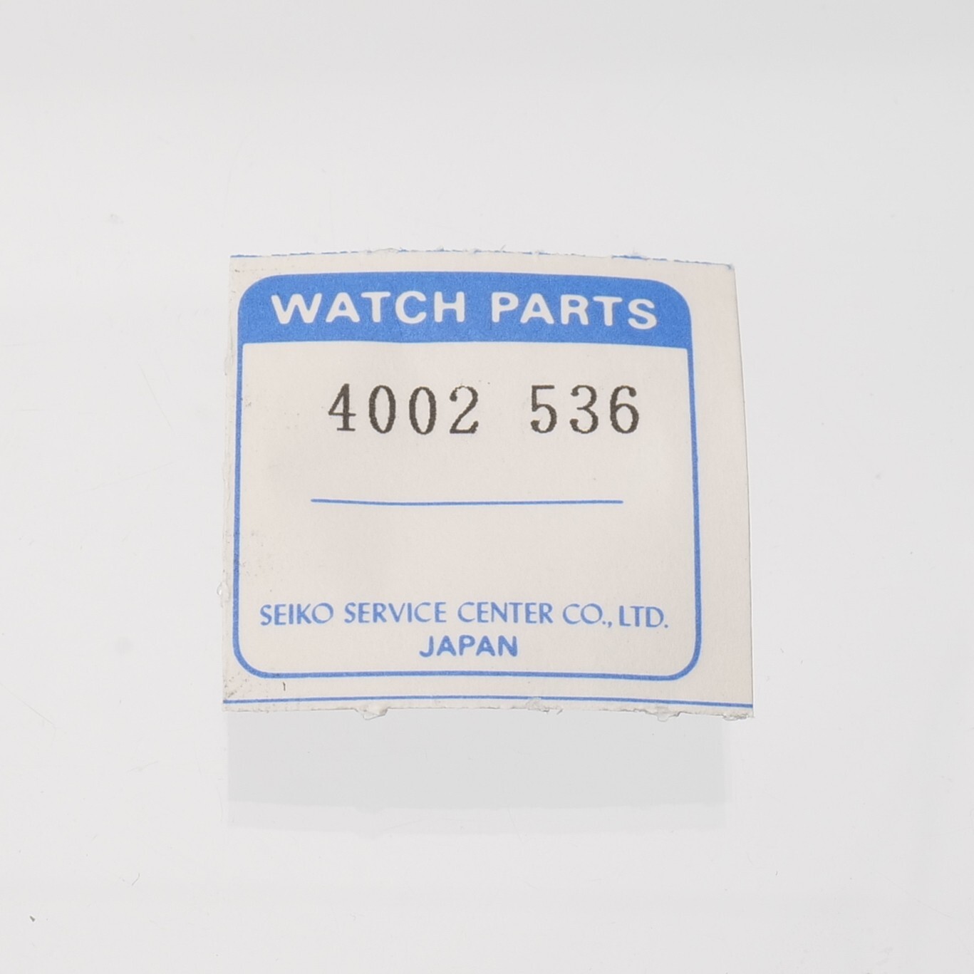 NOS Genuine Seiko IN00A Coil 4002-536 Watch Part New Old Stock Watchmaker (G518)