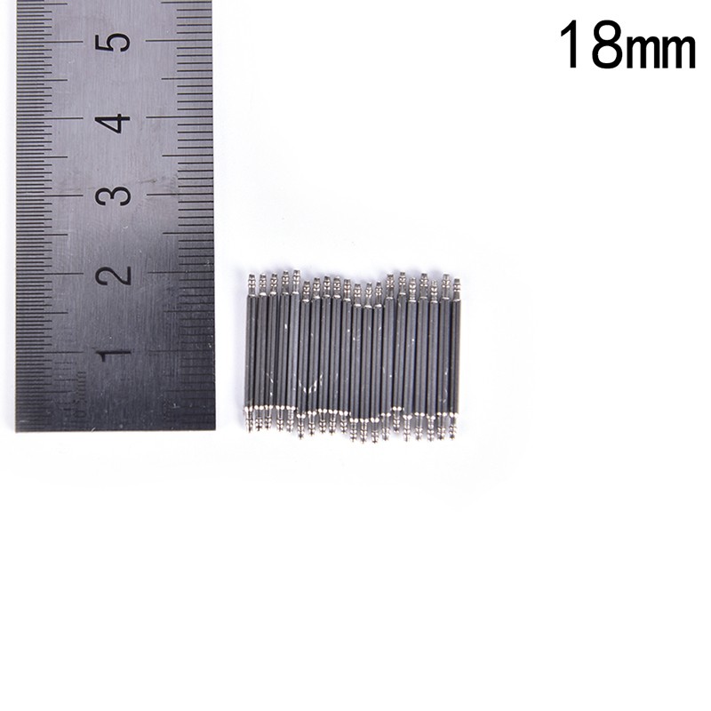 20PCS Stainless Steel Spring Bar Pins Link For Watch Band Strap Size 8-22m ao-UU