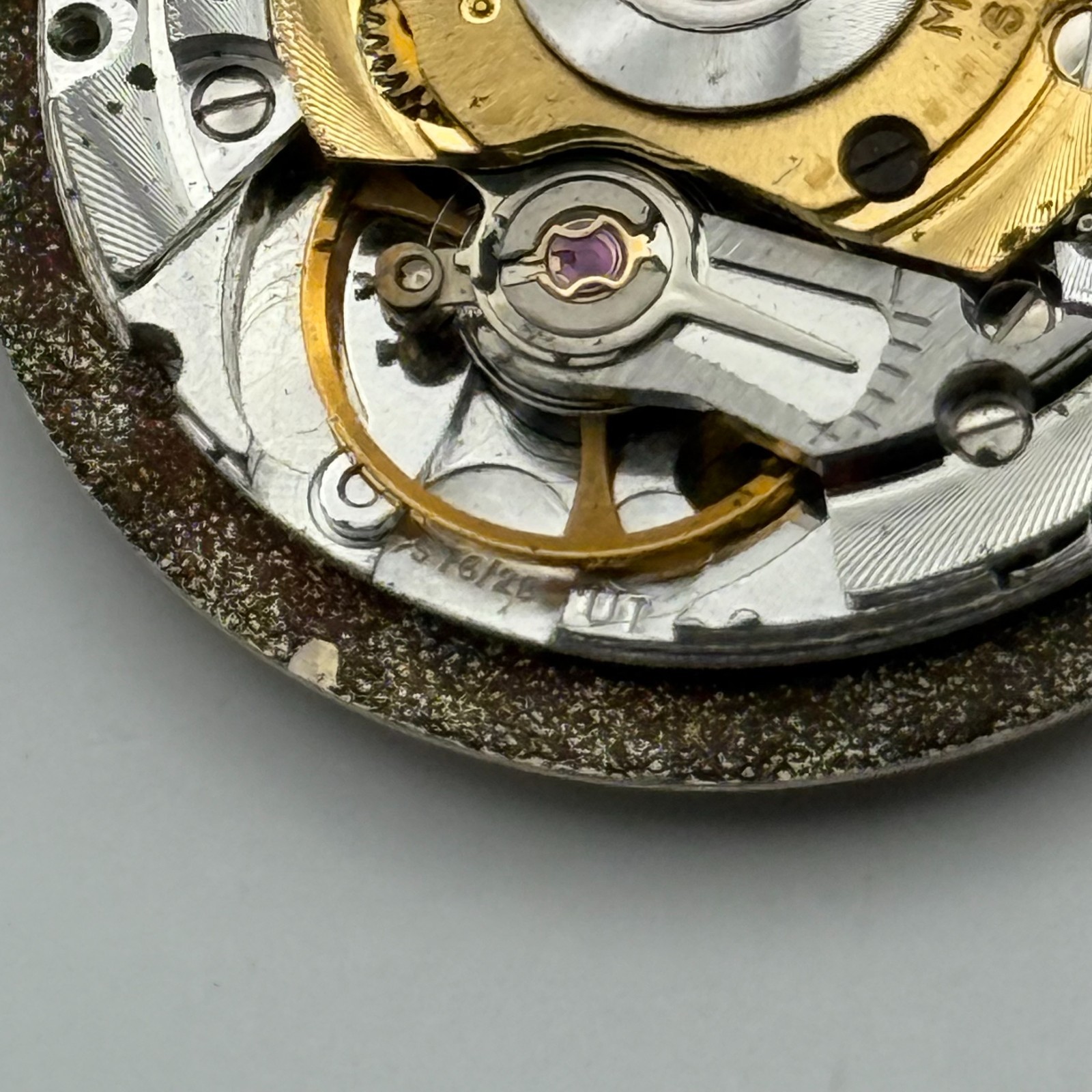 MSR S76-28 Watch Movement Garrard Date Automatic Vintage Parts Repair 25.8mm