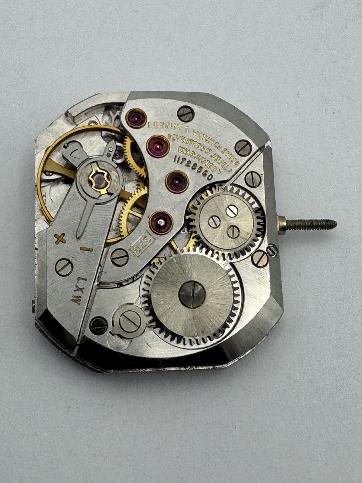 Vintage Longines Cal 370 Watch Partial Movement – Runs