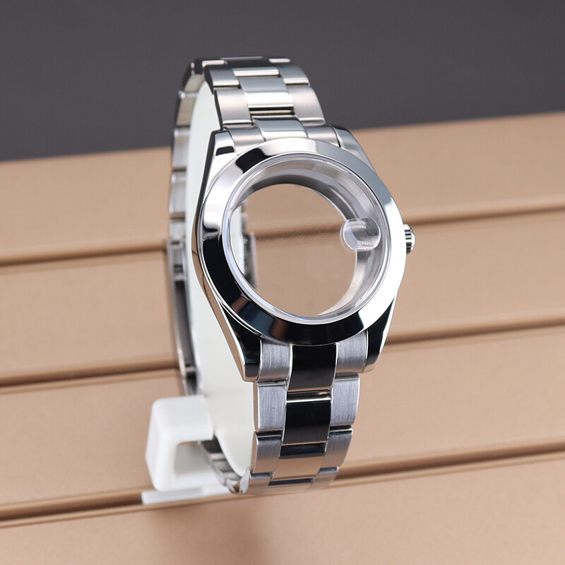 36mm/39mm NH35 Watch Cases nh35 Oyster strap For NH36 Nh38 Miyota 8215 Movement