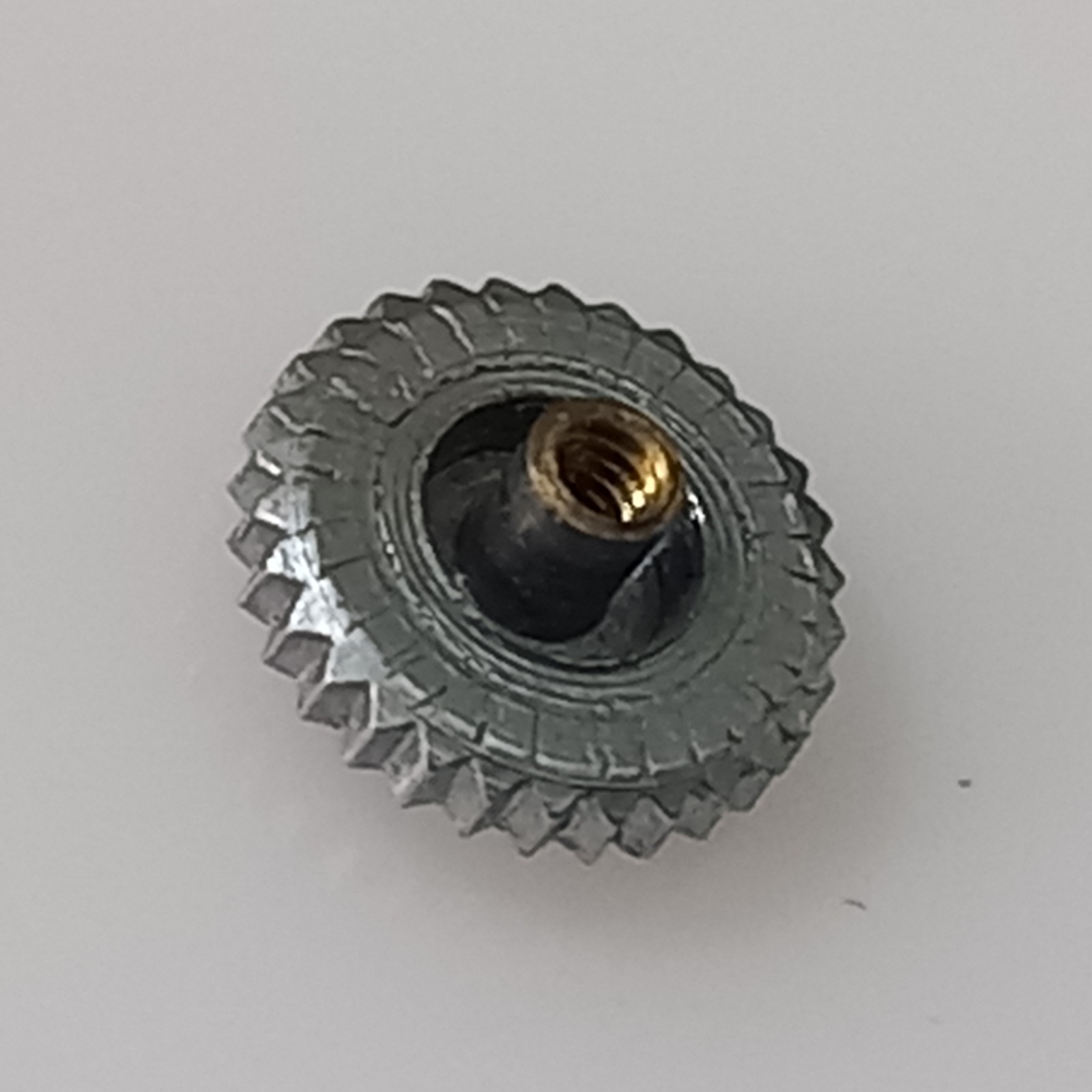 6mm Stainless steel Crown For Vintage 1950-70s Swiss Watches Stem 1.2mm Tap 7