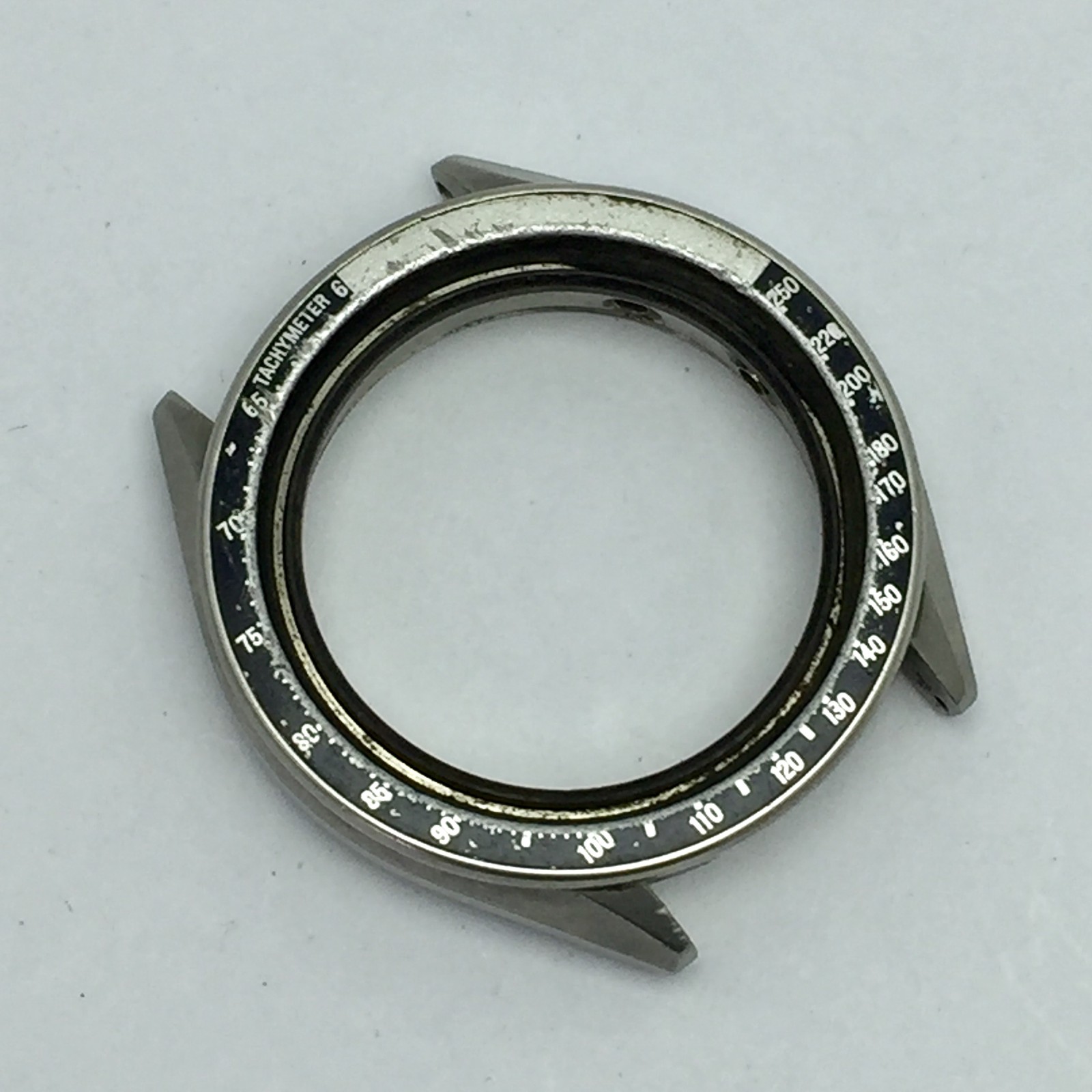 Seiko Chronograph 6139-6040 Automatic Ghost Cock Bezel Vintage Watch Case TYB411