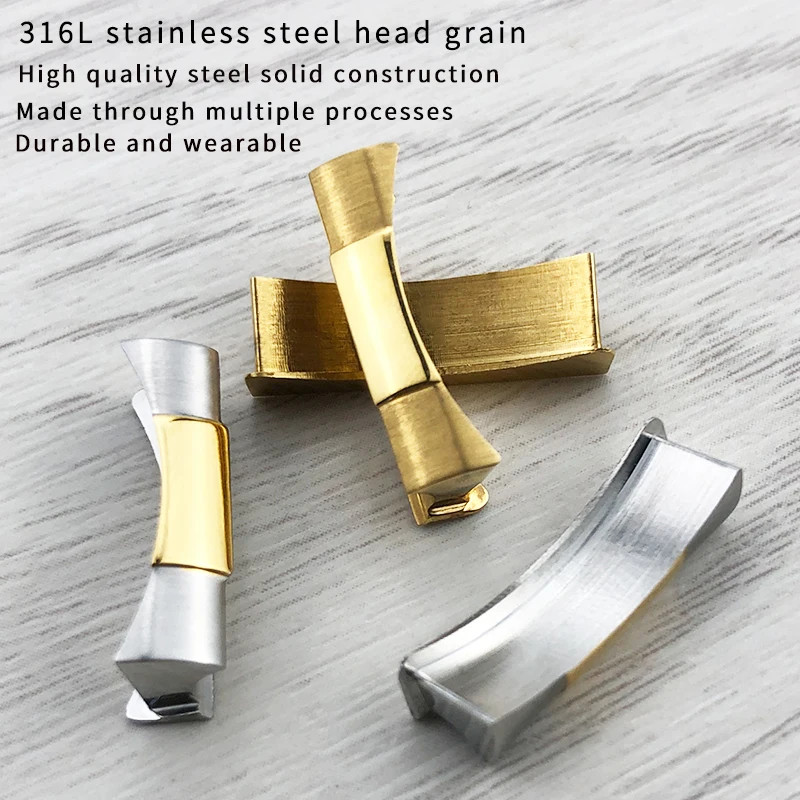 21mm Stainless Steel Watch Band End Link Connection For Rolex Submariner Strap