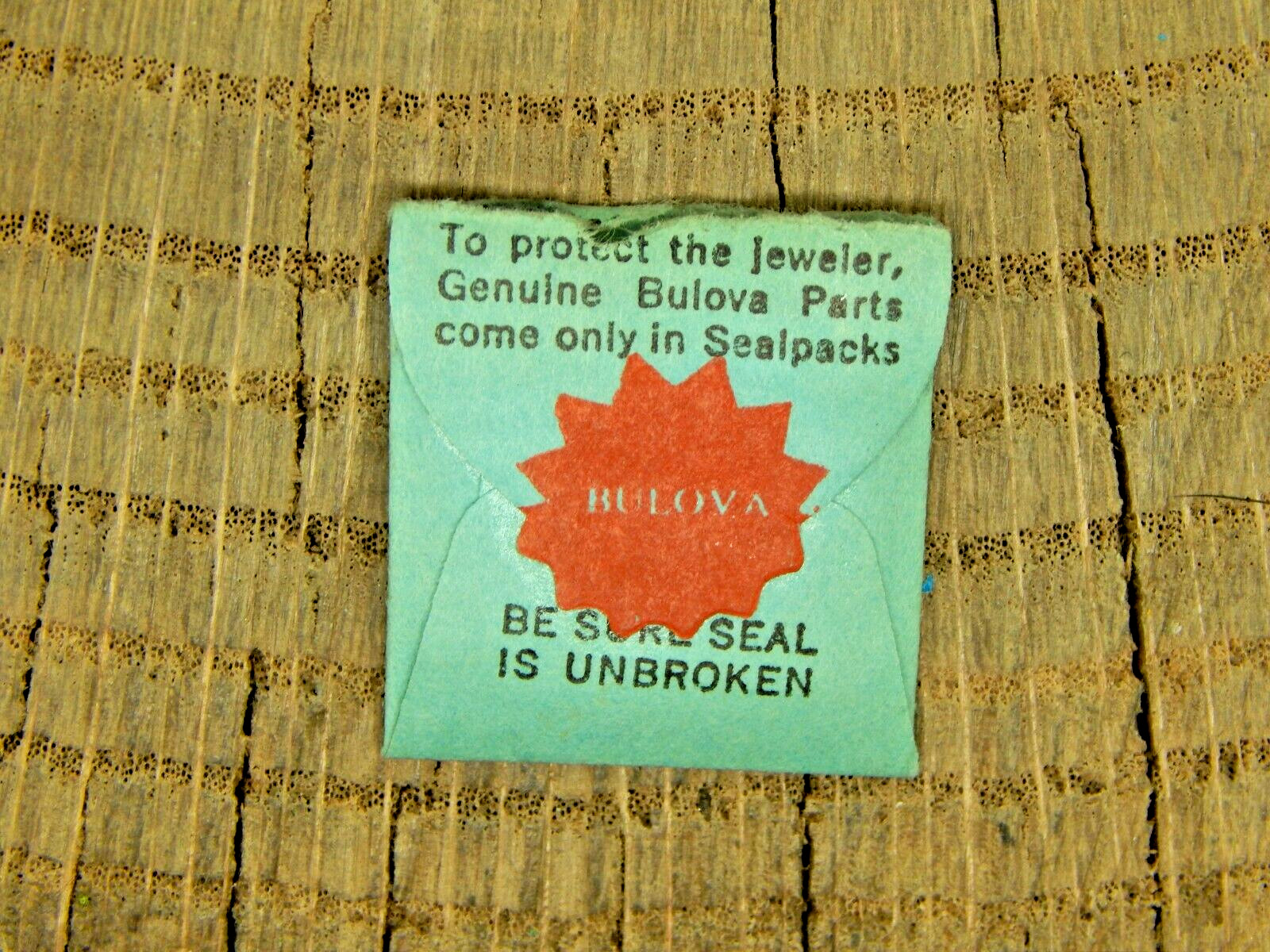 Genuine Bulova 89 Intermediate Alarm Wheel Part # 711 Watch Part NEW OLD STOCK