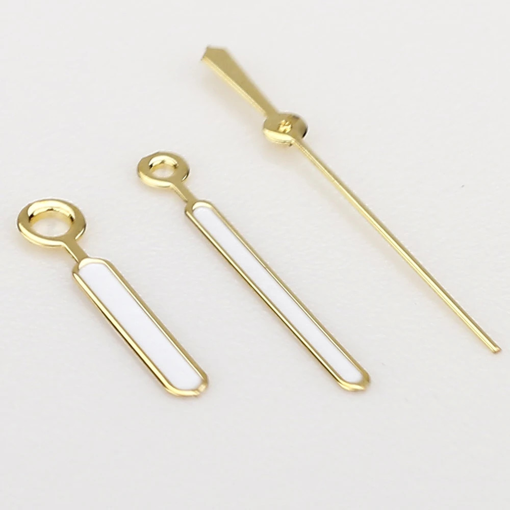 Aiguille NH35 Hands Set Rose Gold Silver Watch Hands Green Luminous for NH34 NH3
