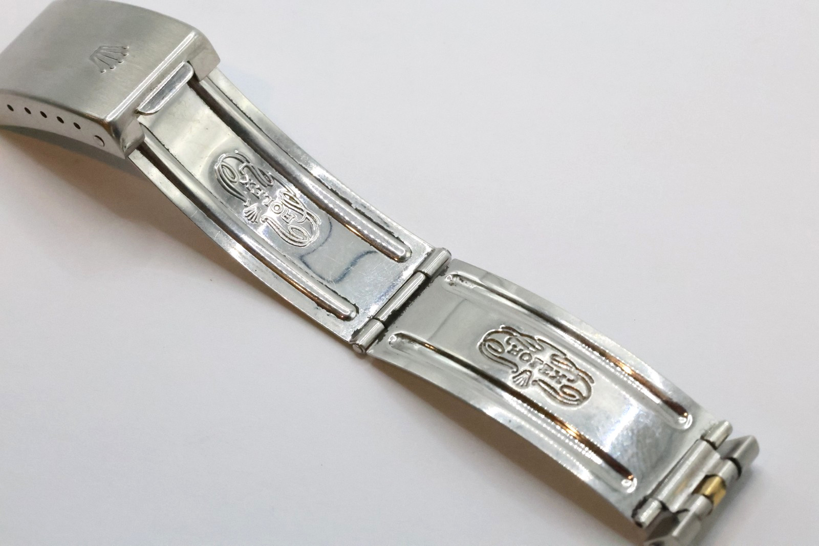 Rolex 62523-H18 CP12 Clasp 15.5mm Stainless Steel & Yellow Gold Jubilee #200