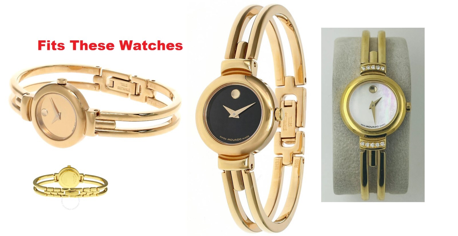 1 Movado Harmony Ladies Watch Case Screw Replacement