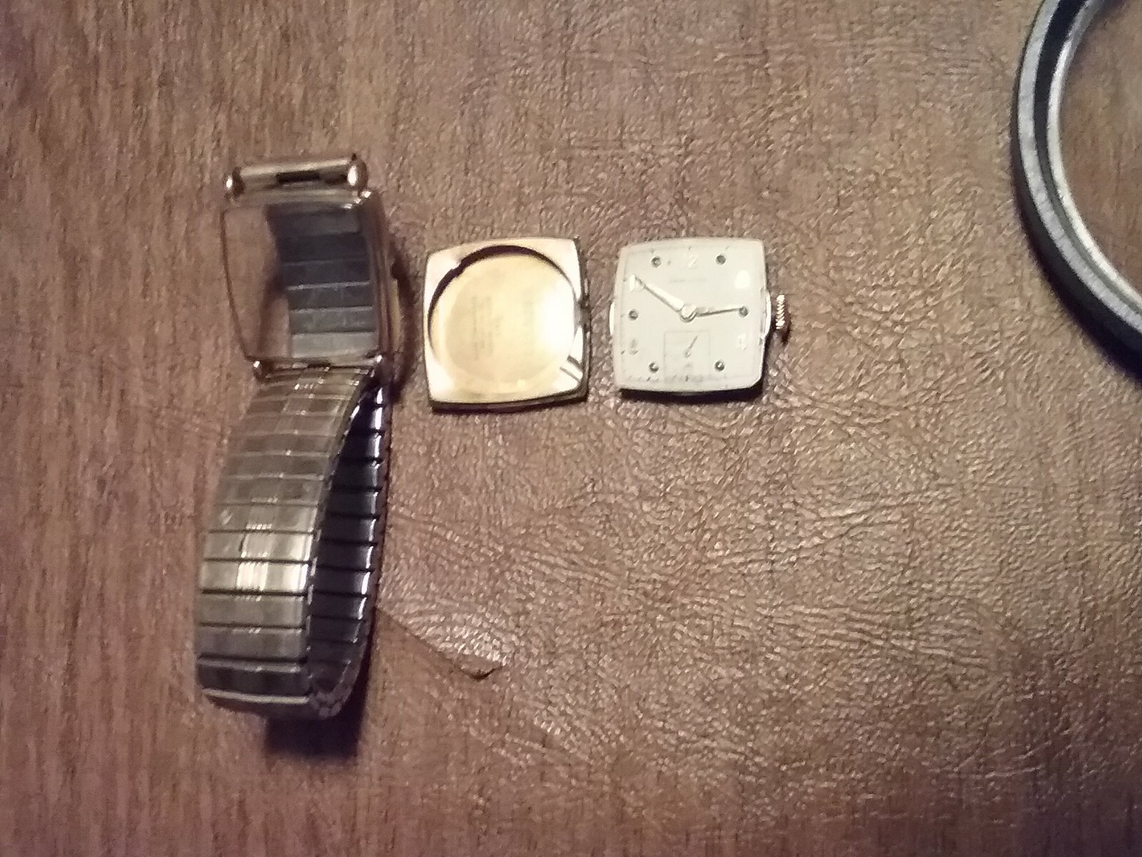 Vintage Men’s Hamilton Wrist Watch Movement 747 – 17 Jewels 14kt g.f speidel bnd