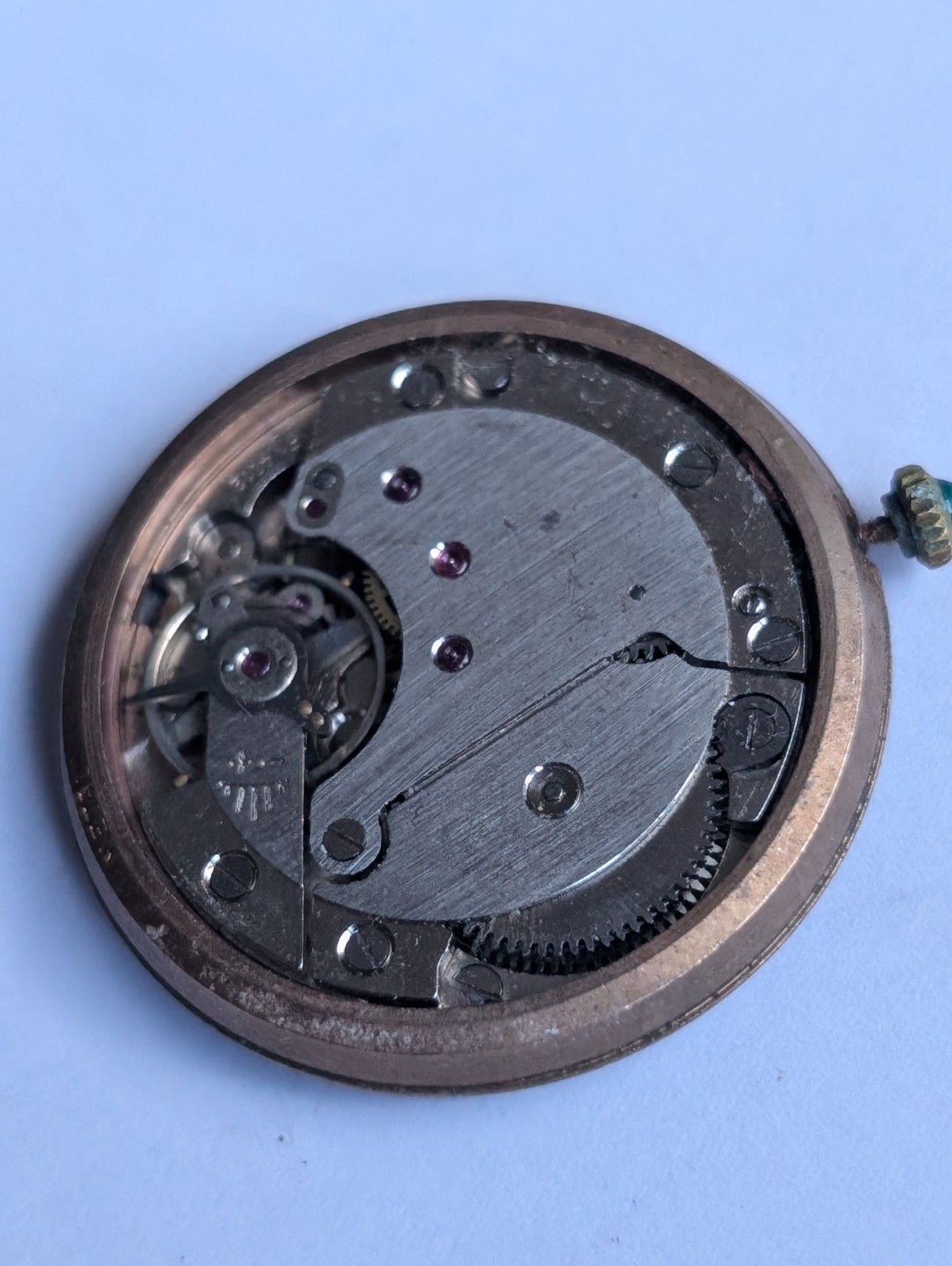 Vintage Felsa 4012 Mechanical Watch Movement (Runs)