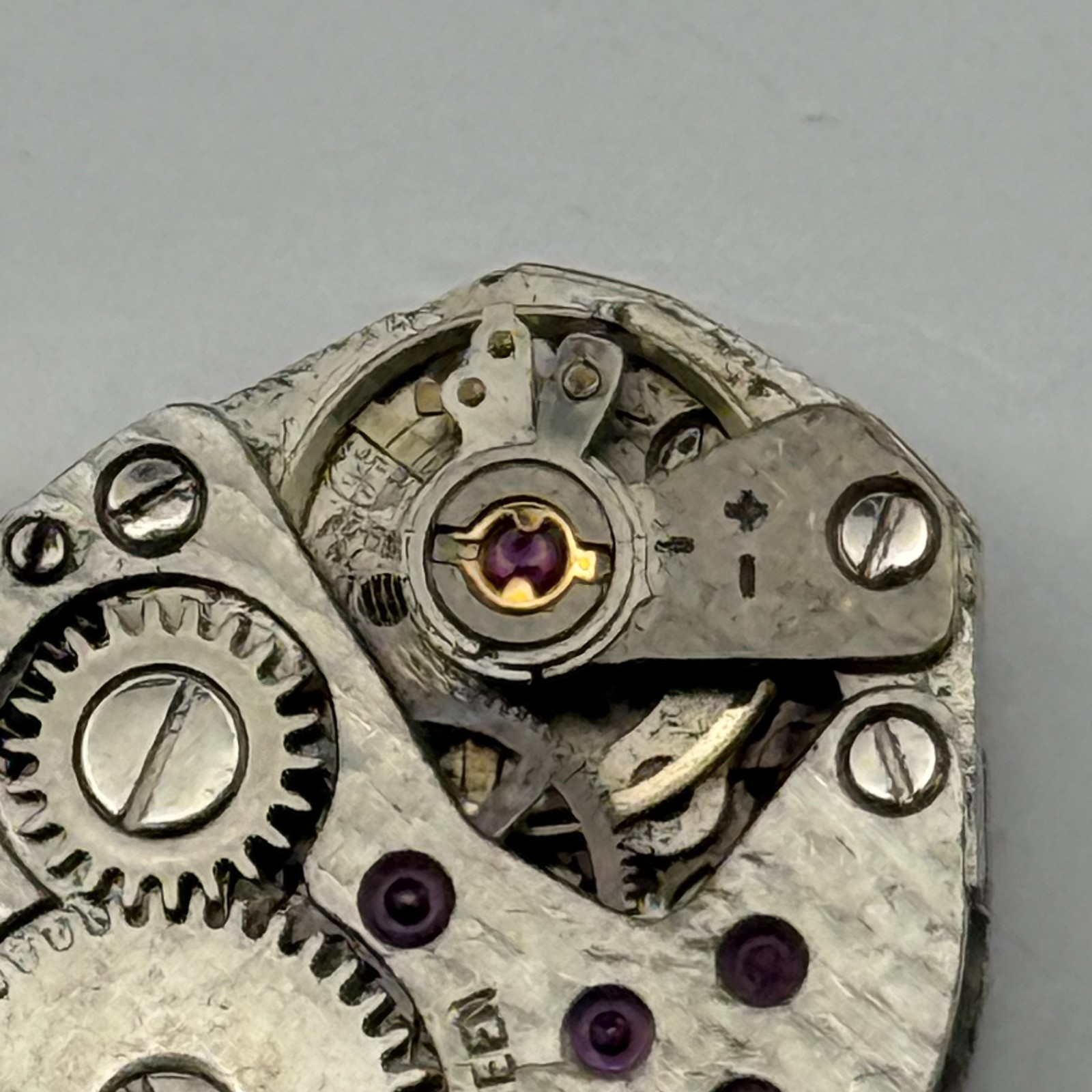 FHF 69-21 Watch Movement Perona 17 Jewels Swiss Manual Wind Parts Repair 15.3mm