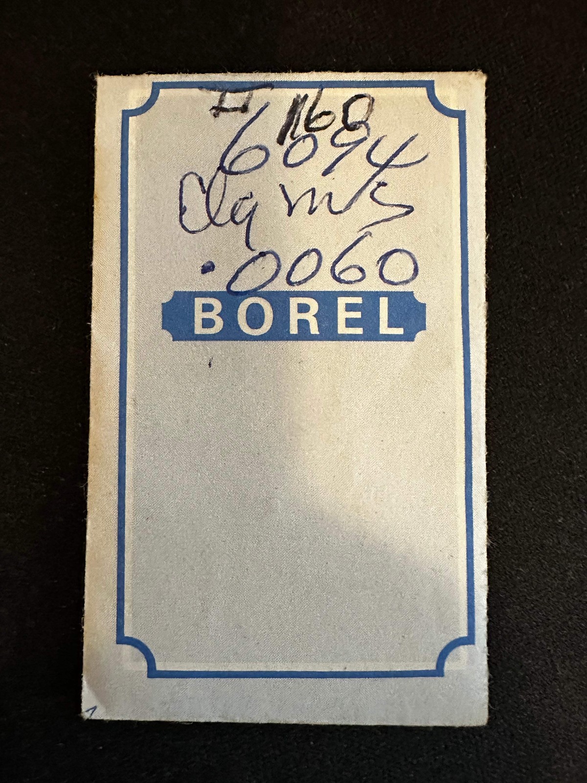 Borel Mainspring for 0s & 3/0s Elgin Factory No. 825 / 6094 – Alloy