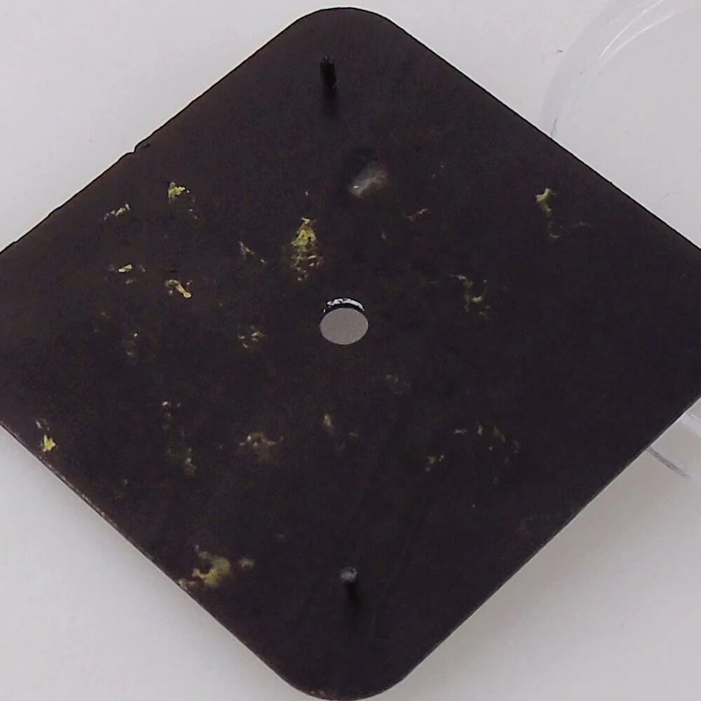 Square Watch Dial Fit NH35 NH36 Tandorio 27MM Black Blue White Roman numerals