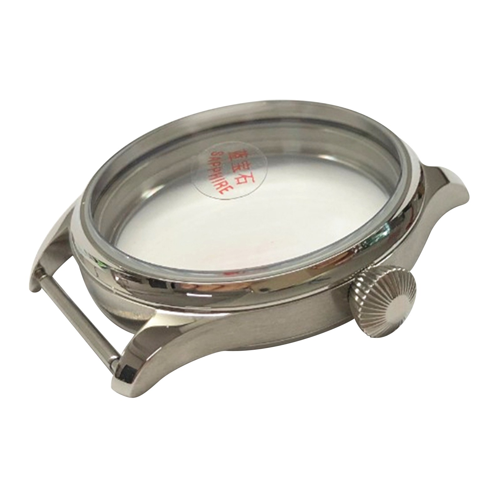 44mm 316L Stainless Steel Watch Case Set For ETA 6497/6498 ST3600/3621 Movement/