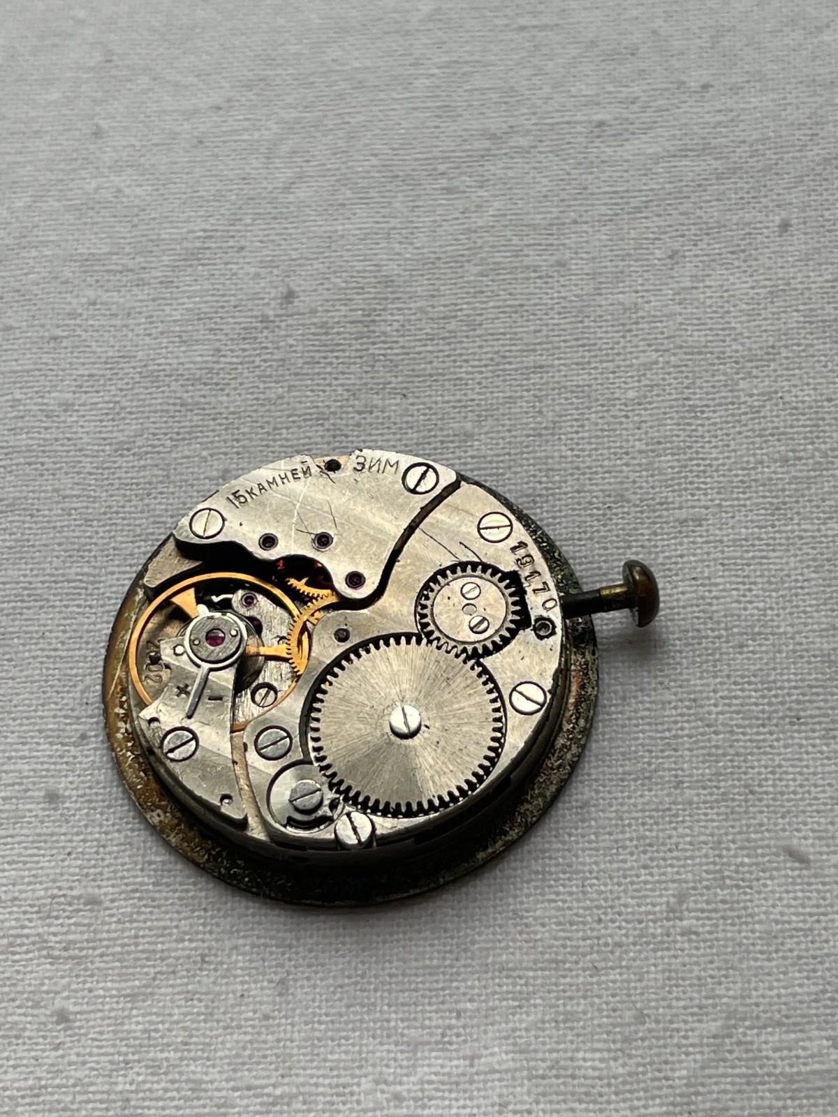 ZiM Pobeda USSR – movement for watch RUNS, lot0807