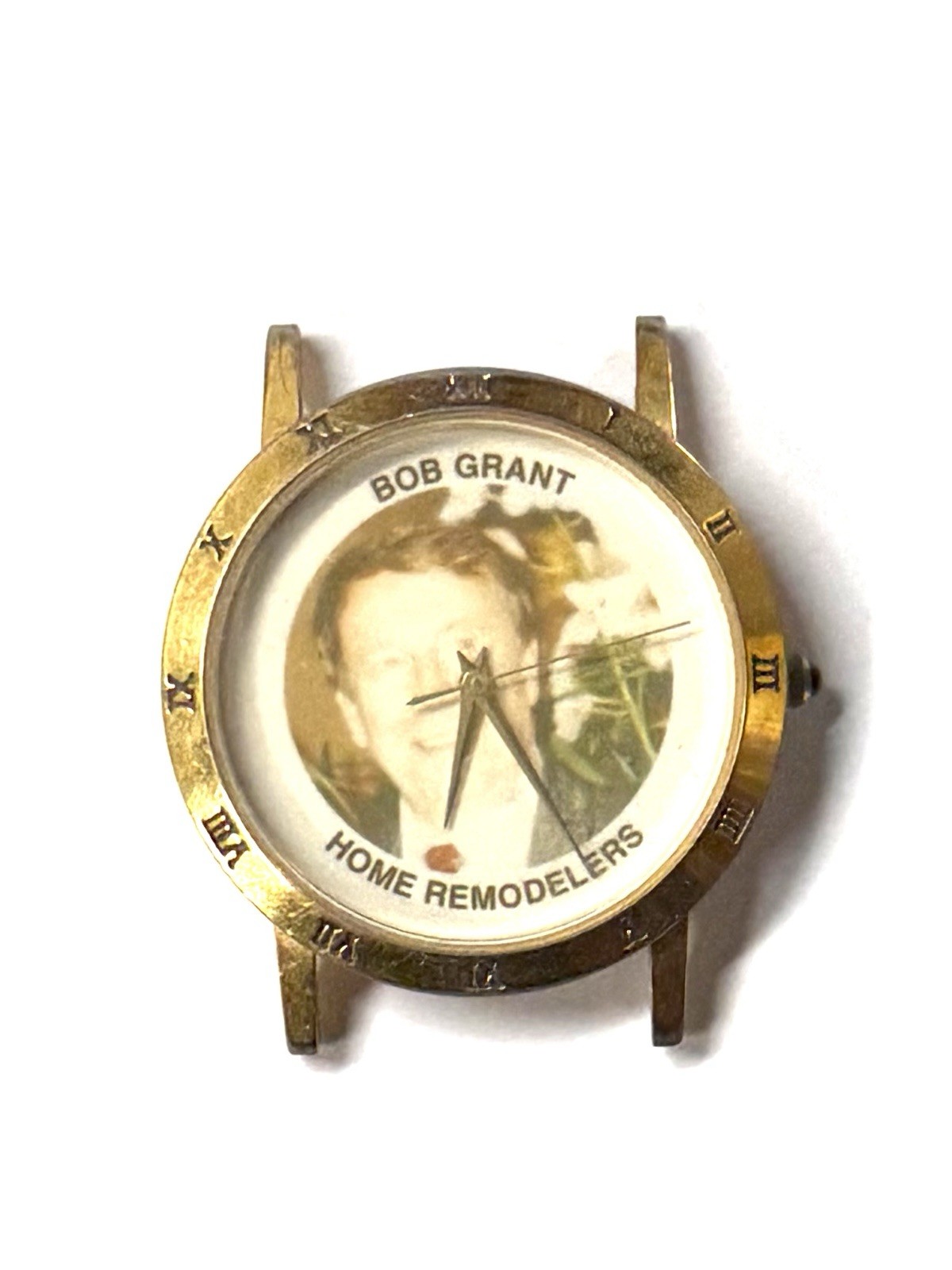Vintage Image Watches California- Bob Grant Home Remodelers Gold Colored Watch