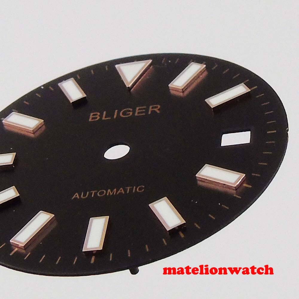 29mm Sterile Luminous Watch Dial Fit for Mingzhu2813 Miyota8215 821A DG2813 Date