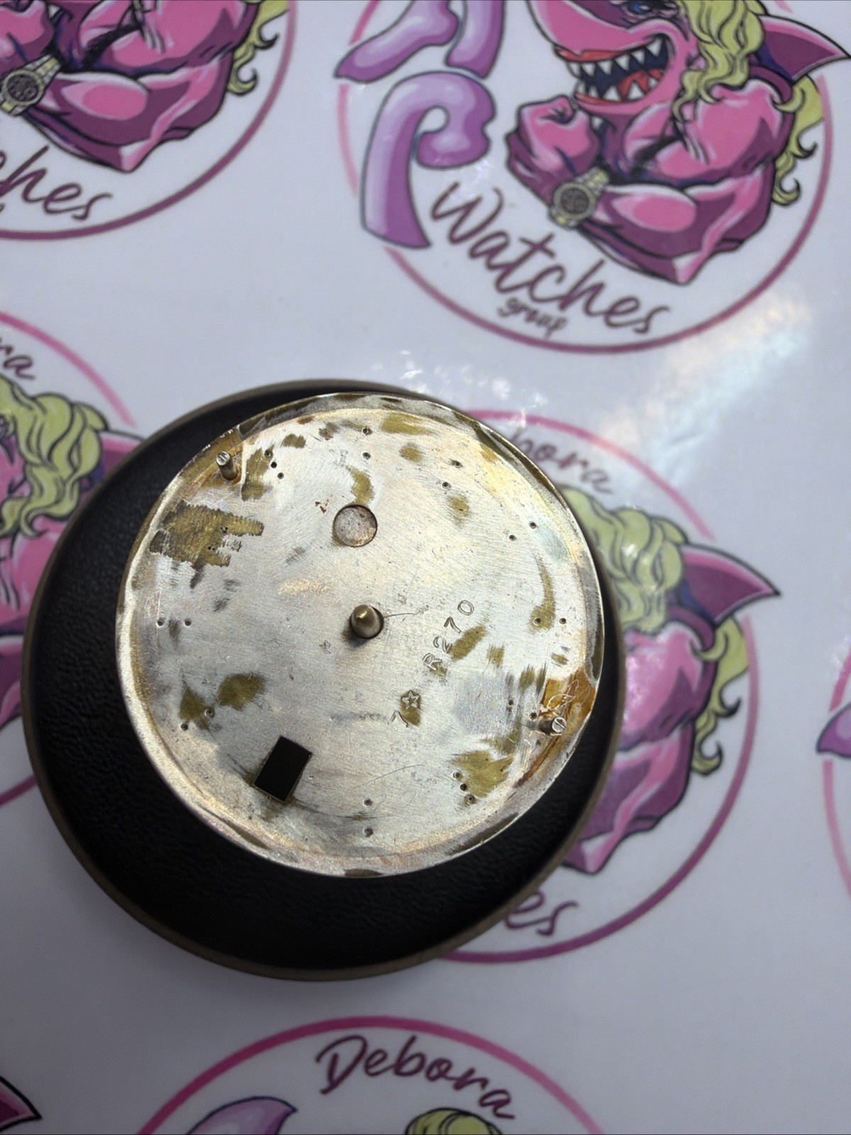 Rolex Dial Dial DATEJUST 1601 1603 Cal. 1570 GENUINE LINEN