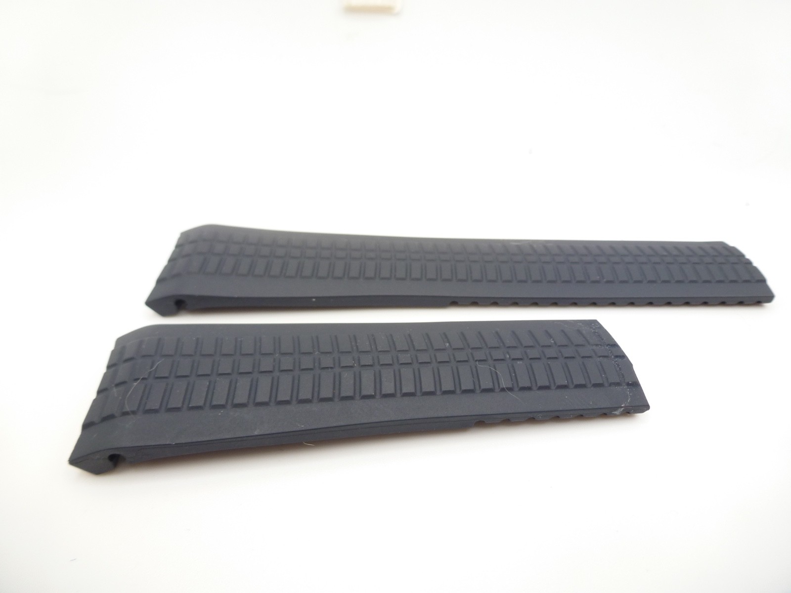 Original Patek Philippe 5968A 5968G Black Rubber Strap 22x18mm used