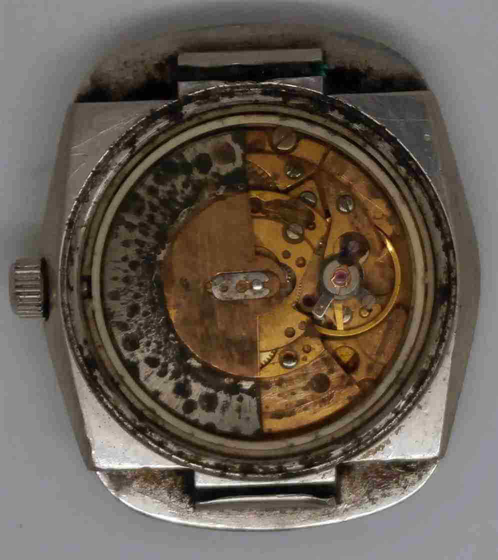 VTG TISSOT SEASTAR Steel Watch. Ref: 44834. Cal: 2481. For Service