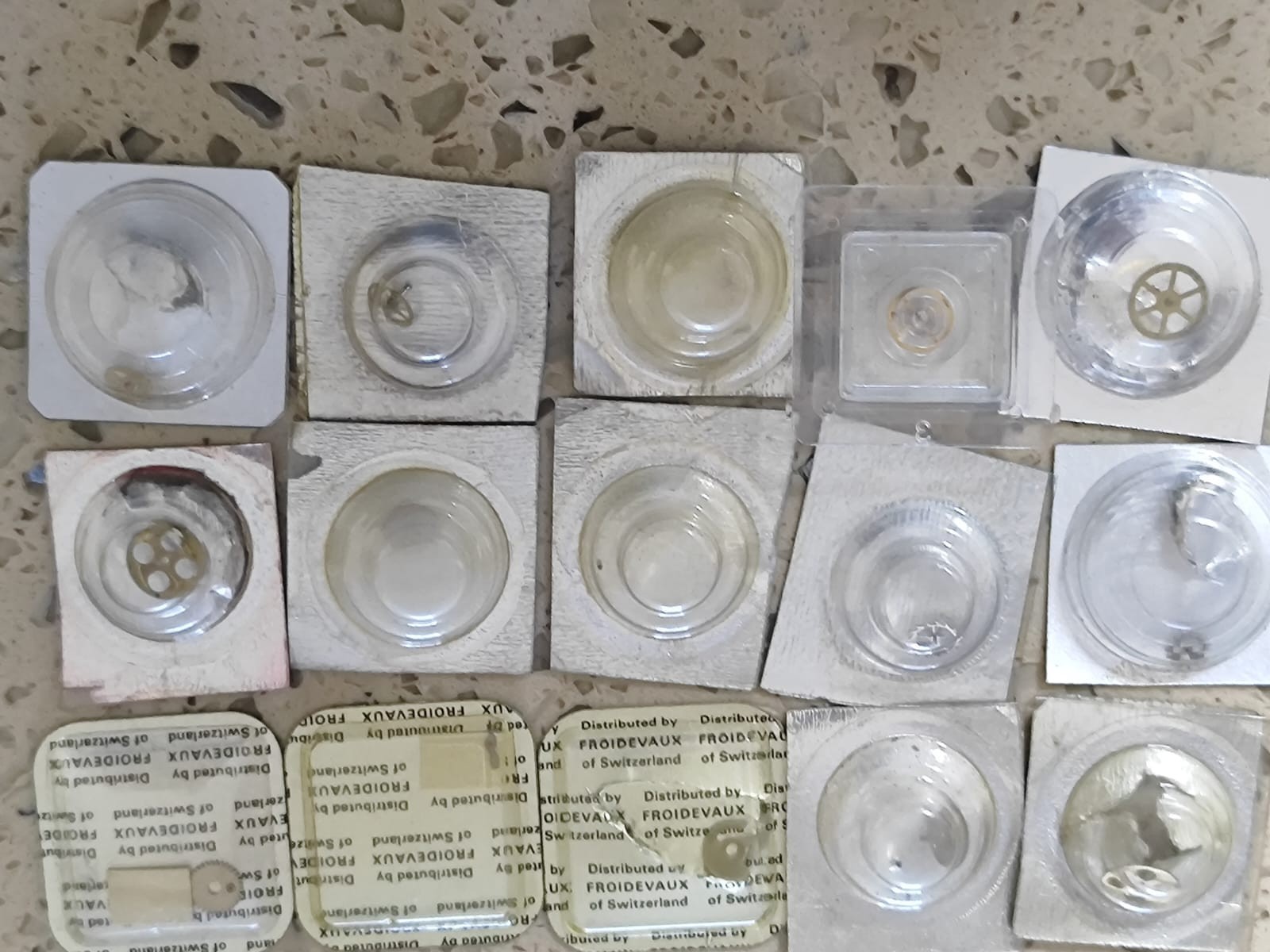 Vintge LOT 15 SEIKO PARTS FOR PARTS NOS