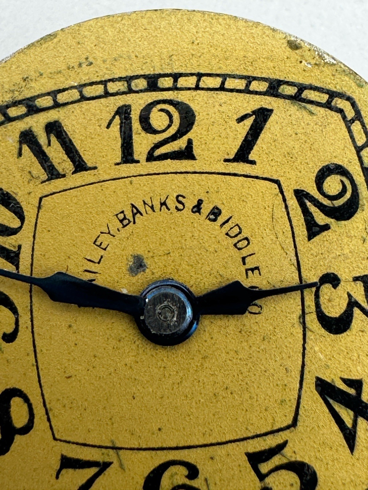 Vintage C.H. Meylan Bailey Banks Biddle Dial Watch Movement – Runs
