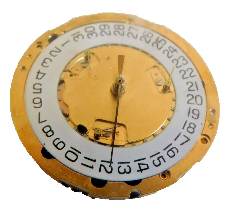 ETA 251.262 Movement with Hands 27 Jewels. Used