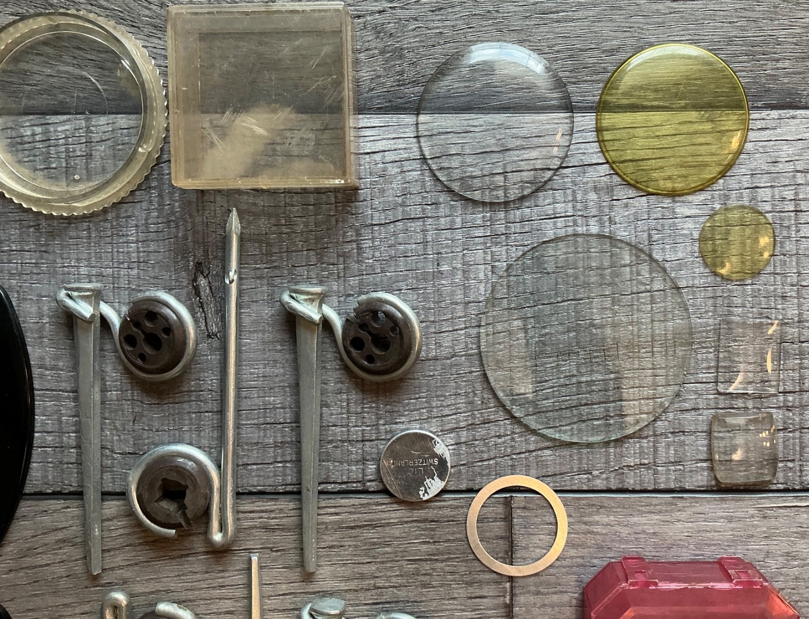 Pocket Watch & Other Tools Vintage Misc Parts Lot
