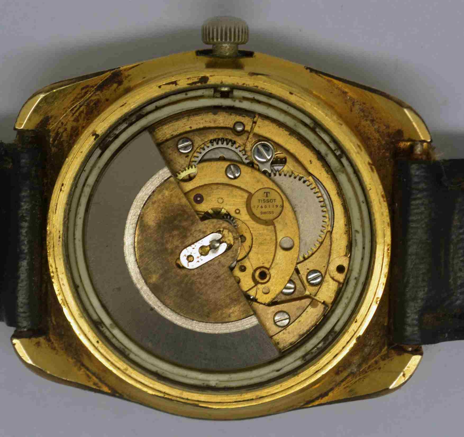 VTG TISSOT SEASTAR Gold Plated Wristwatch. Ref: 44669-2, Cal: 2481. For Repairs