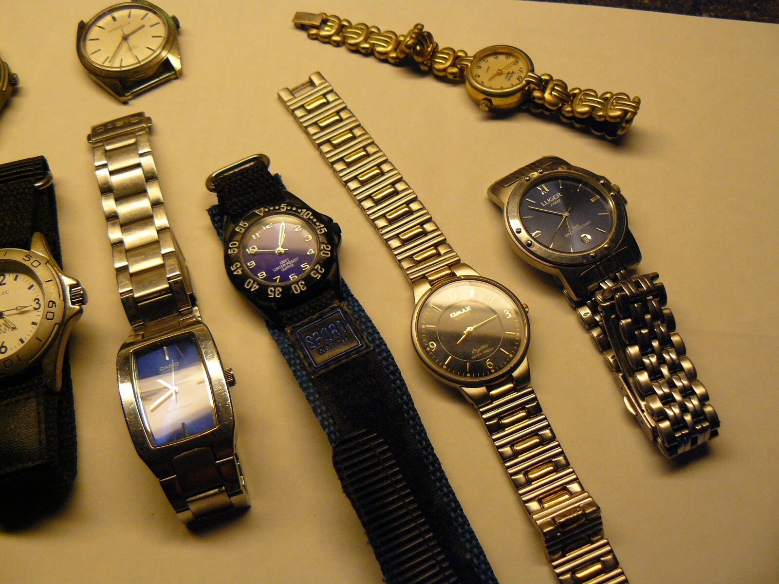 lot of wrist watches