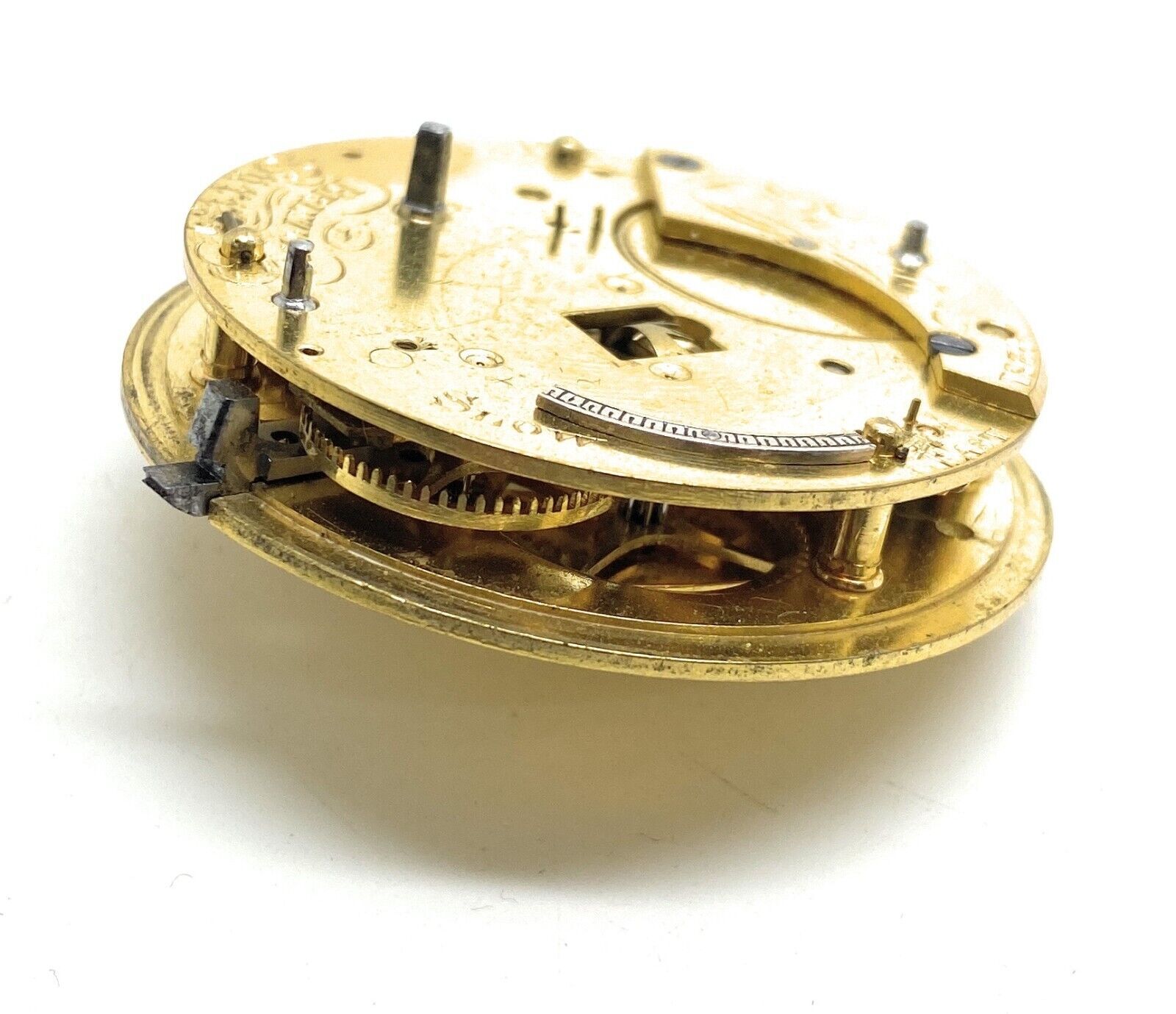William Hunter of Brixton Verge Fusee Movement See description Ref Cottees 480