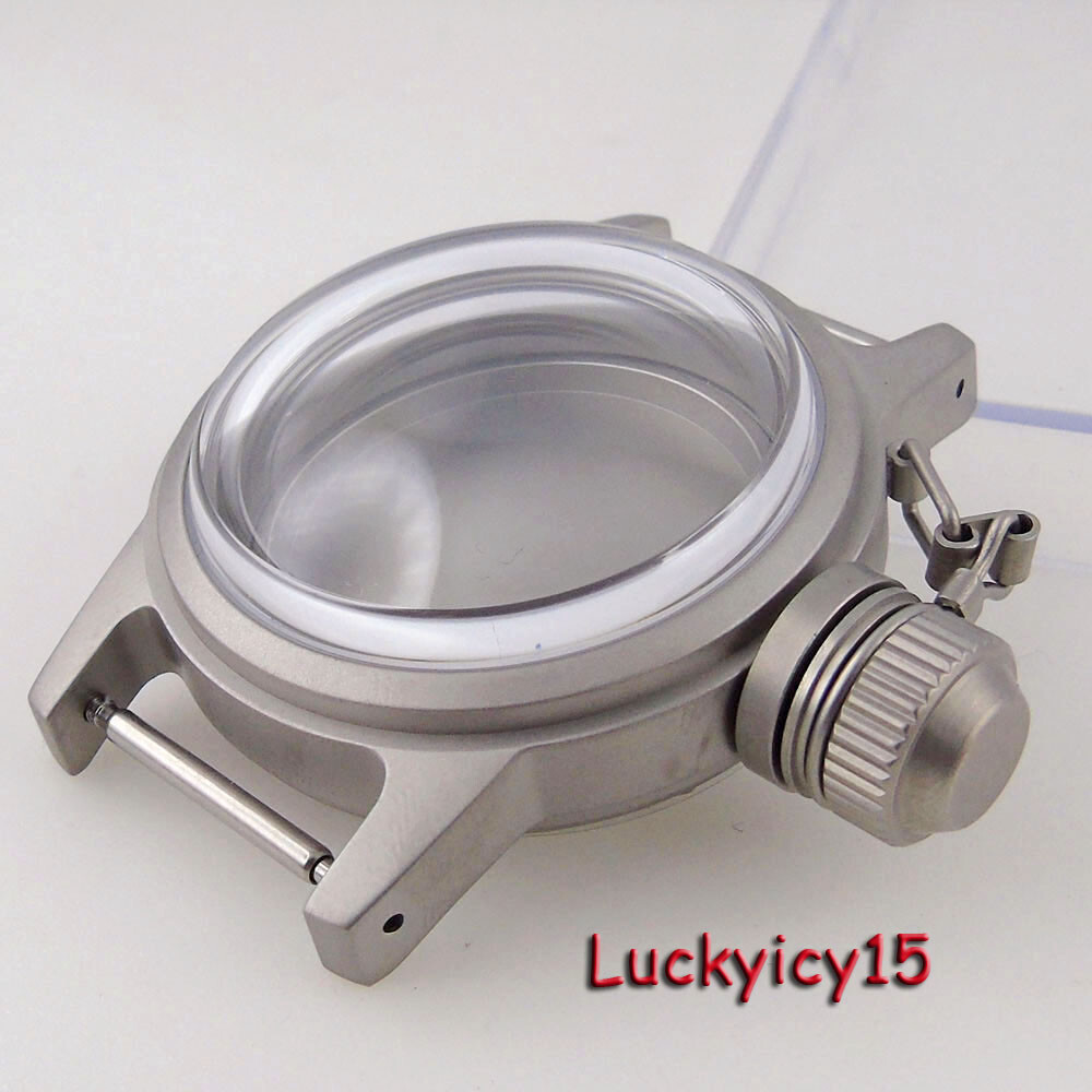 36mm Sandblast Watch Case 29mm Dial fit NH35A NH36A NH34 SKX Dome Sapphire Glass