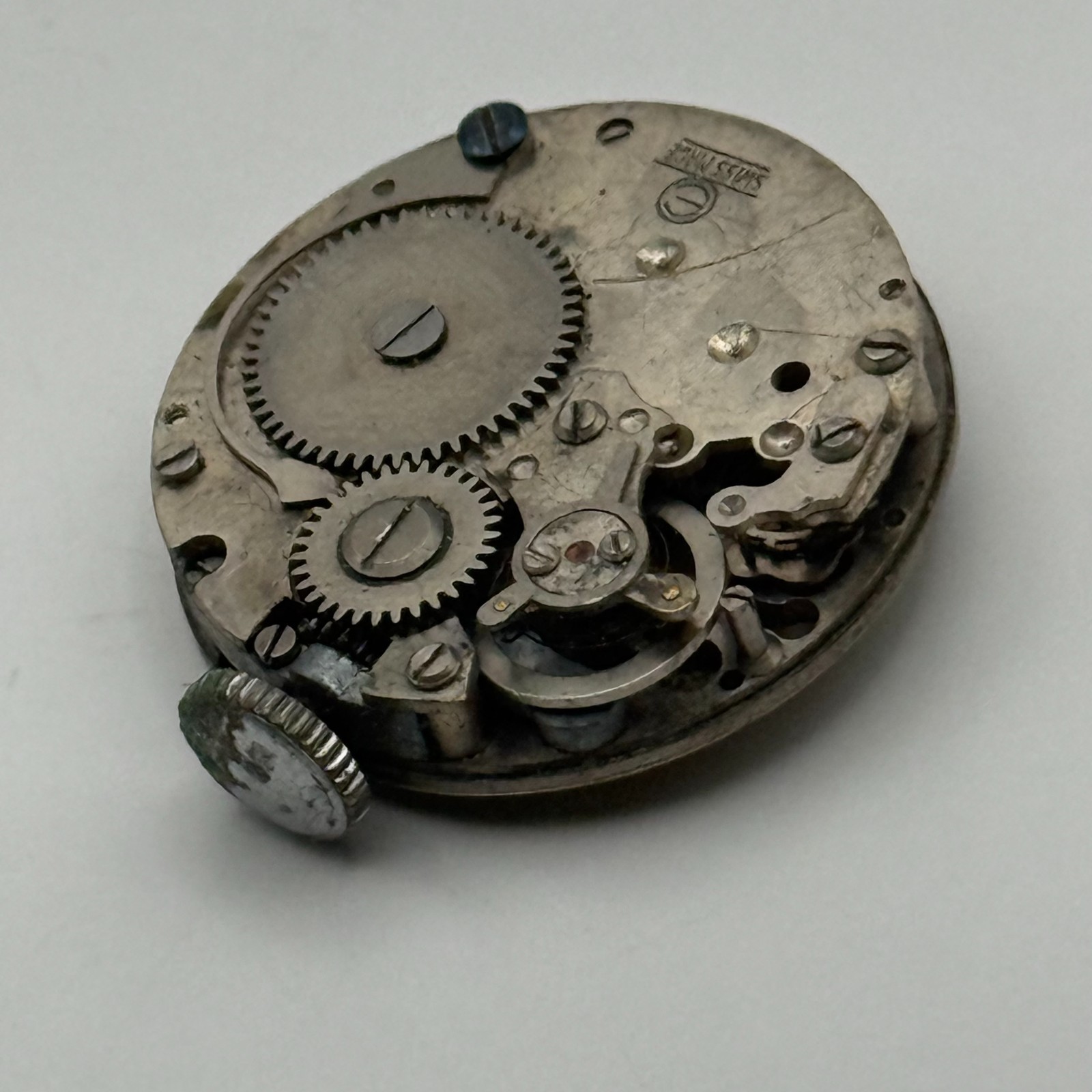 Ebosa 119 Watch Movement Rocar Sub Seconds Manual Wind Vintage Parts 23.7mm