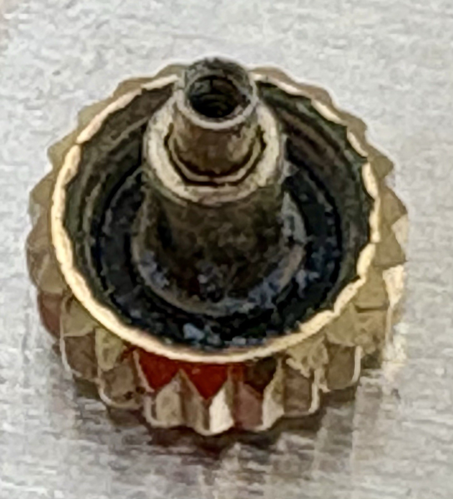 Rolex Gold Crown Twinlock 6mm Locking Threads In Great Condition!