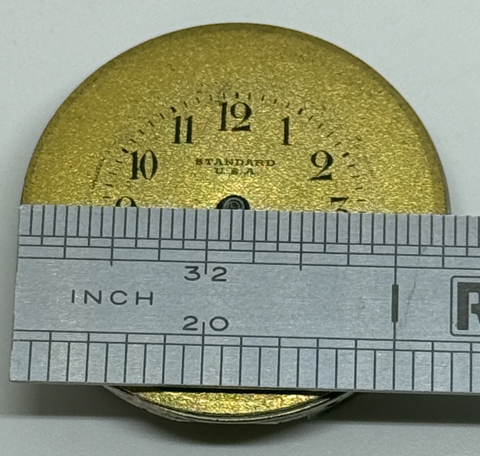 NEW YORK STANDARD WATCH MOVEMENT 7 Jewels USA Does Not Run/For Parts