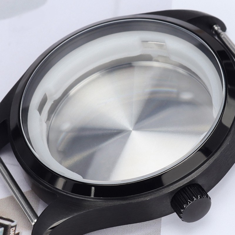 FEIYASHI Brushed STEEL PVD Electroplating Watch Case 40mm For Seiko NH35 36 NH38