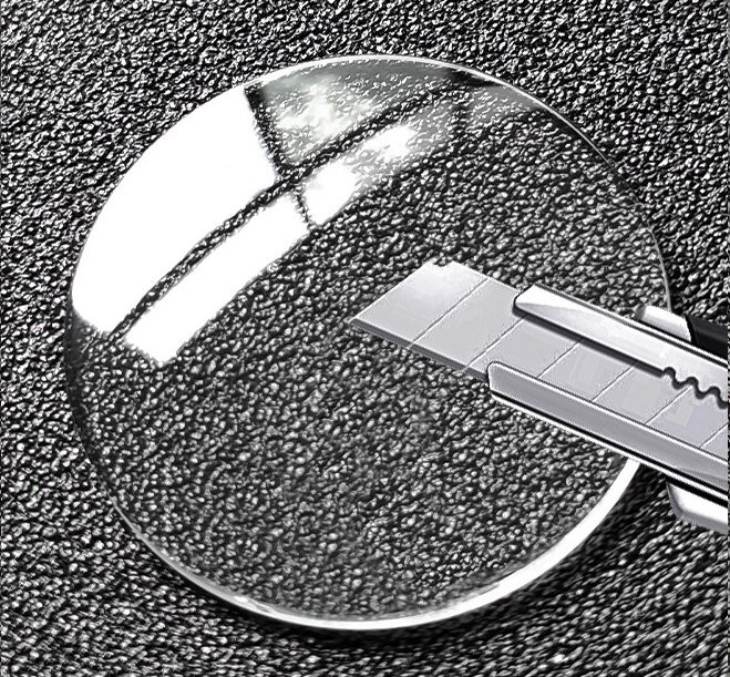 0.8-1.5mm Thick Single Dome Sapphire Glass Watch Crystal 18-40.5mm Watch Parts