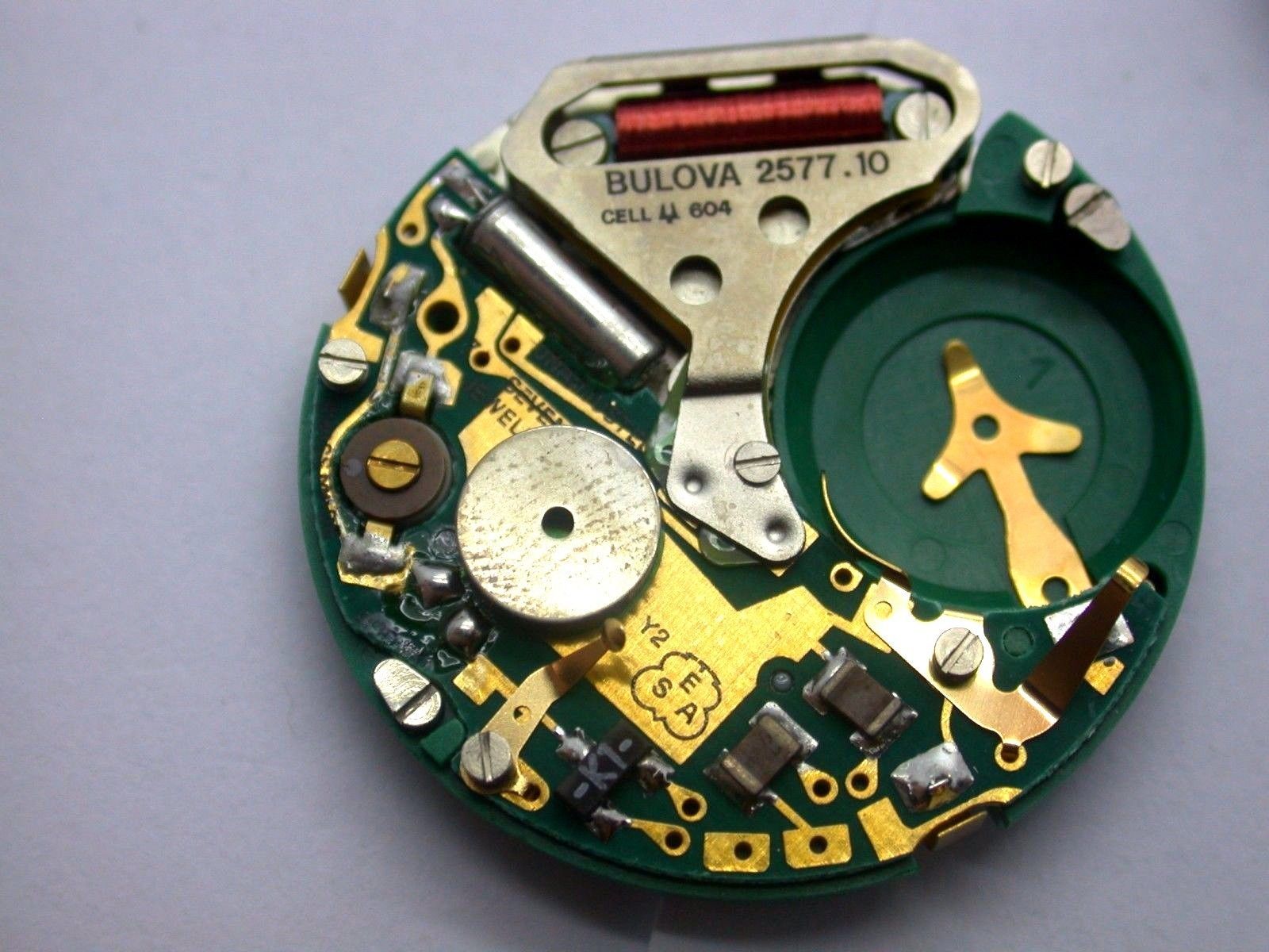 Assortment of Bulova 2577.10 Movement Watch Parts New Old Stock Watch Repair
