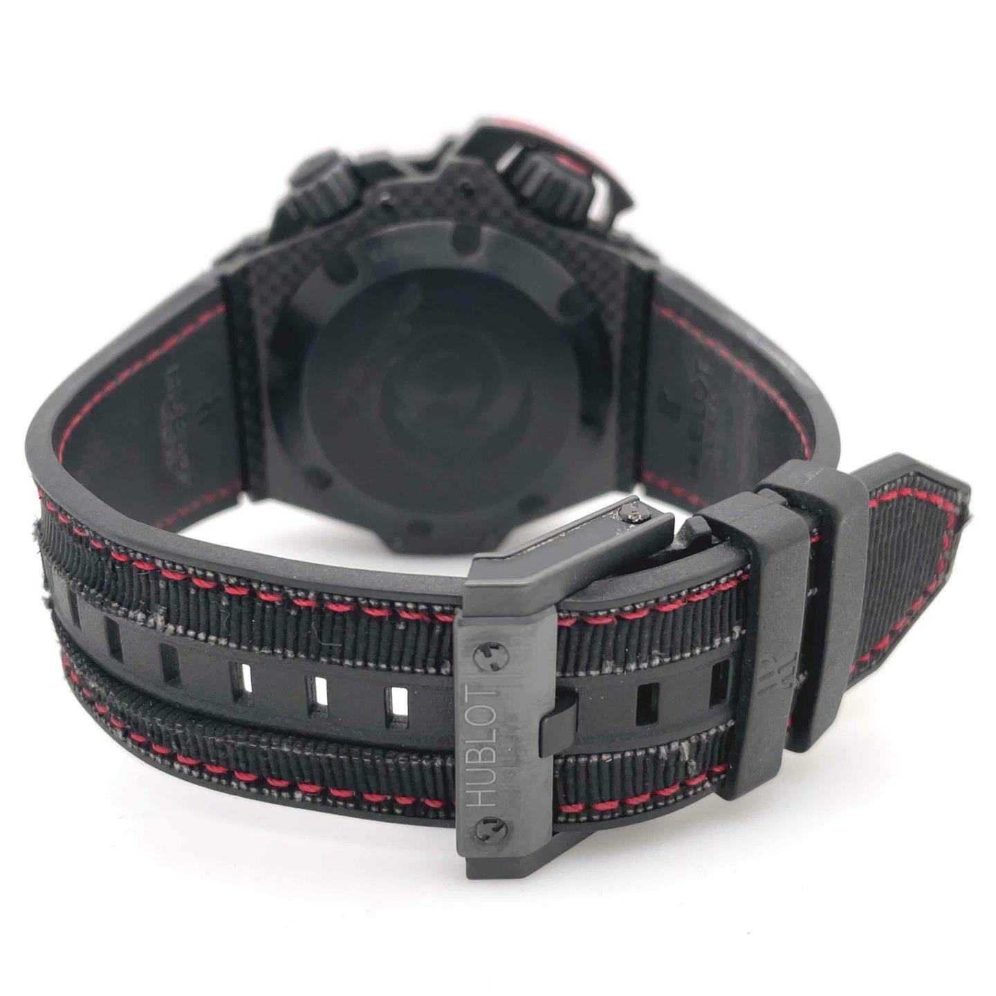 Hublot King Power Alinghi Automatic Carbon Fiber Mens Watch 731.QX.1140.NR.AGI12