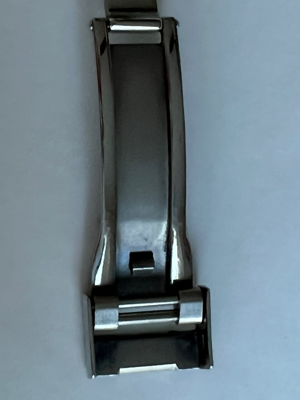 Third party deployant buckle gridlock silver clasp for Rolex Milgauss watch