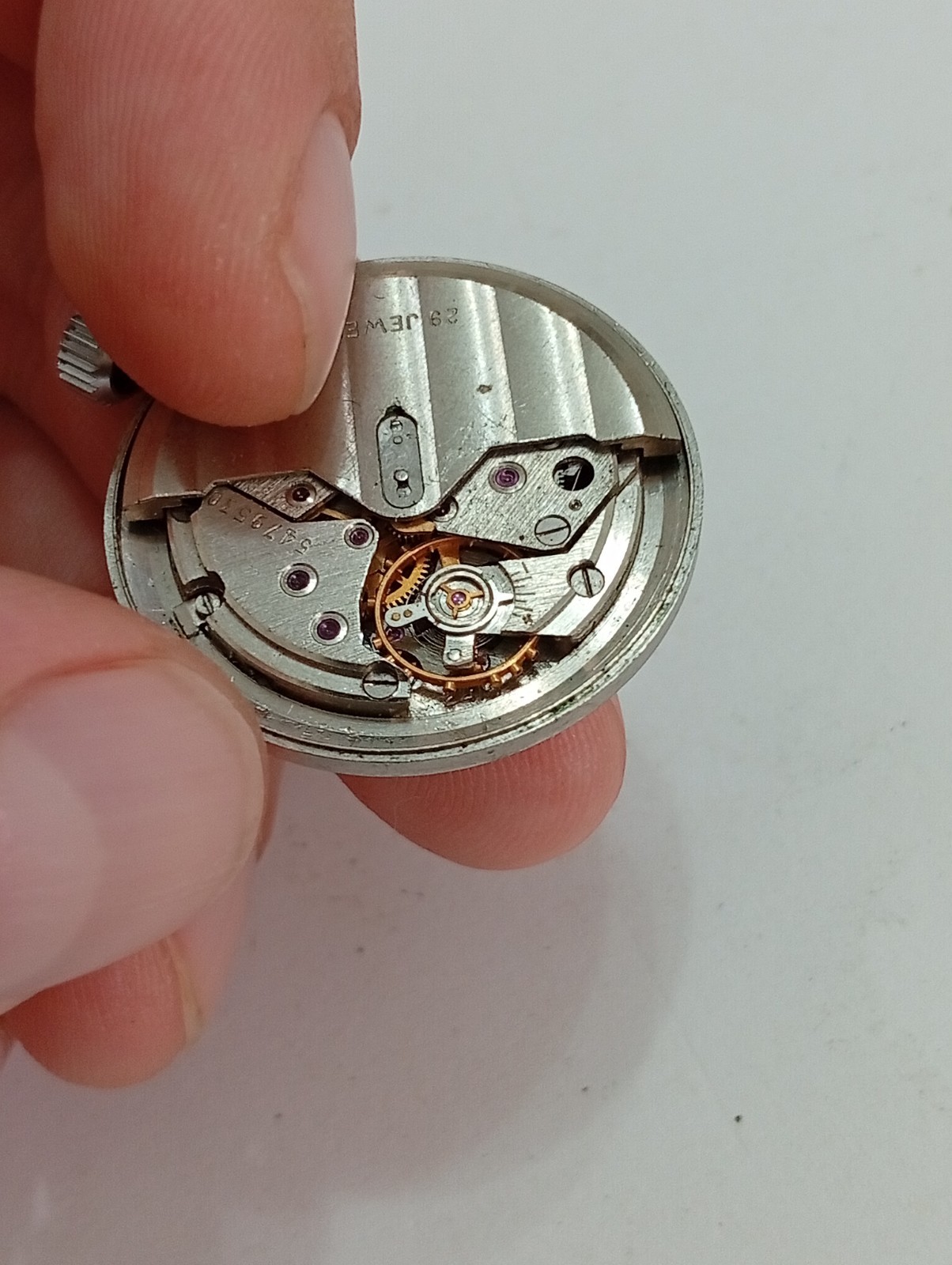 Vintage Soviet USSR Watch Movement Poljot De Luxe Automatic 29 J. 2615 For parts