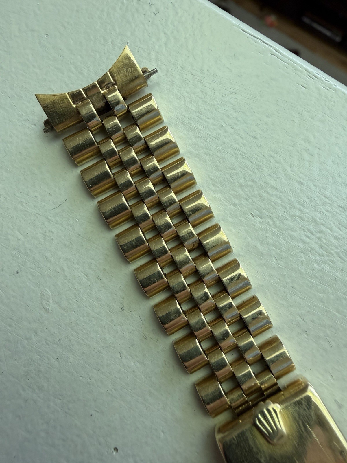Vintage Rolex 14k Gold Swiss 6311 19mm Jubilee Bracelet Daytona 6265 6263