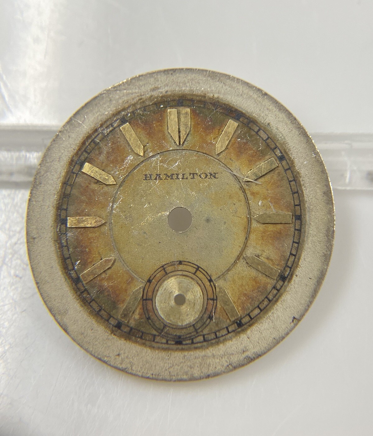 Original Vintage Hamilton Caliber 987F Dial