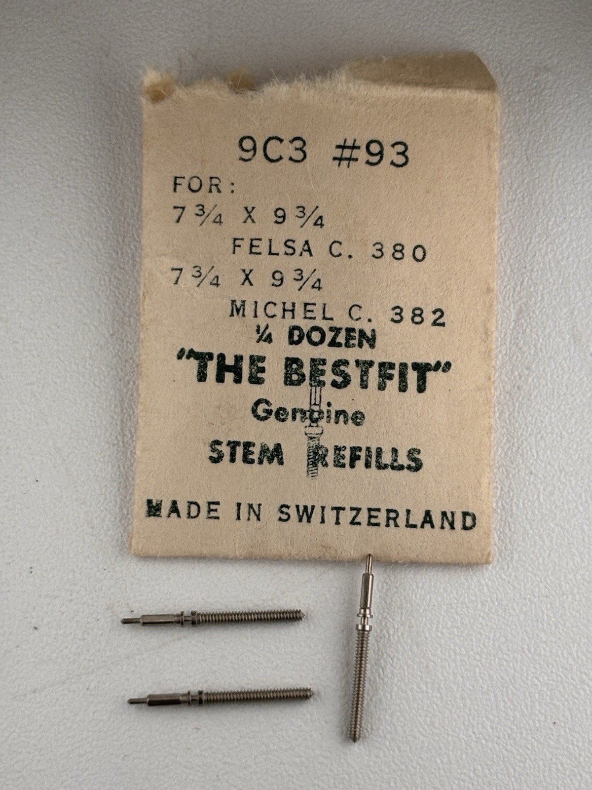 A. Michel 382 380 Winding Stem (1 Stem)