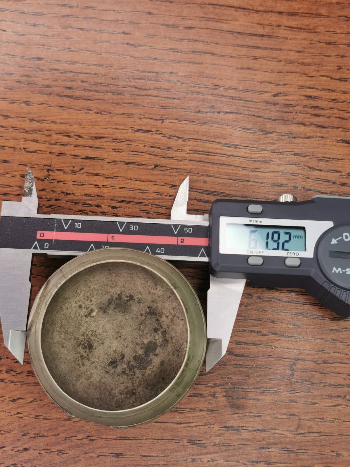 Verge Fusee Pair Case Outer (EMPTY), 61.92mm Diameter #P107