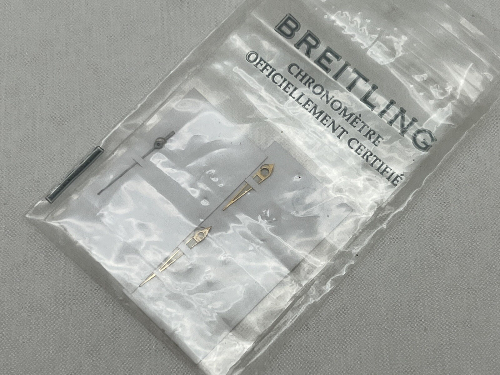 Breitling Chronomat Hands Set Used Gold Tone