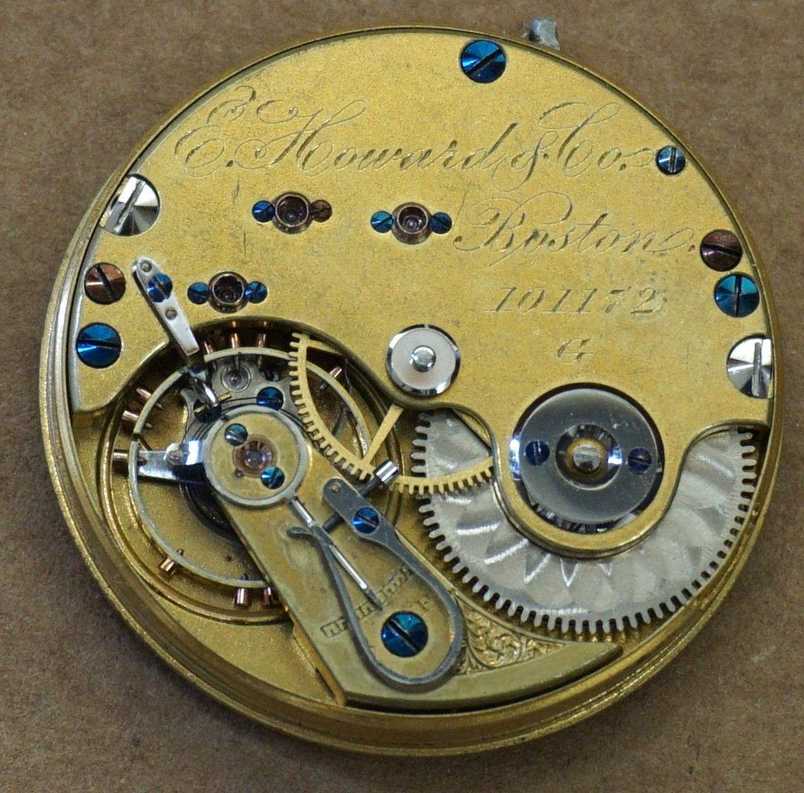 Edward Howard Series Vl G Size Watch Movement, Pristine Condition