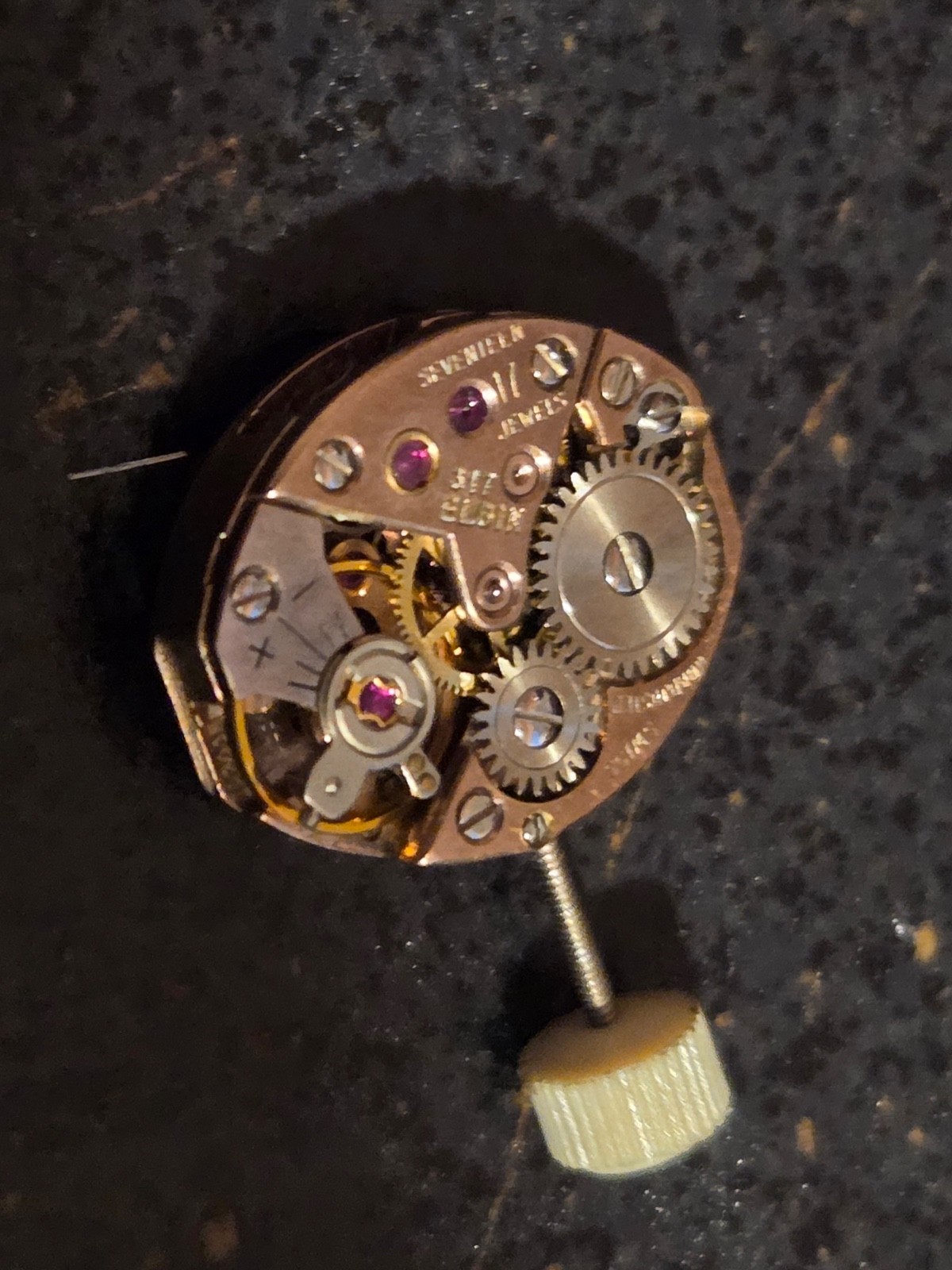 FEF 6620 Ladies Watch Movement. Swiss, 17 J. Runs.