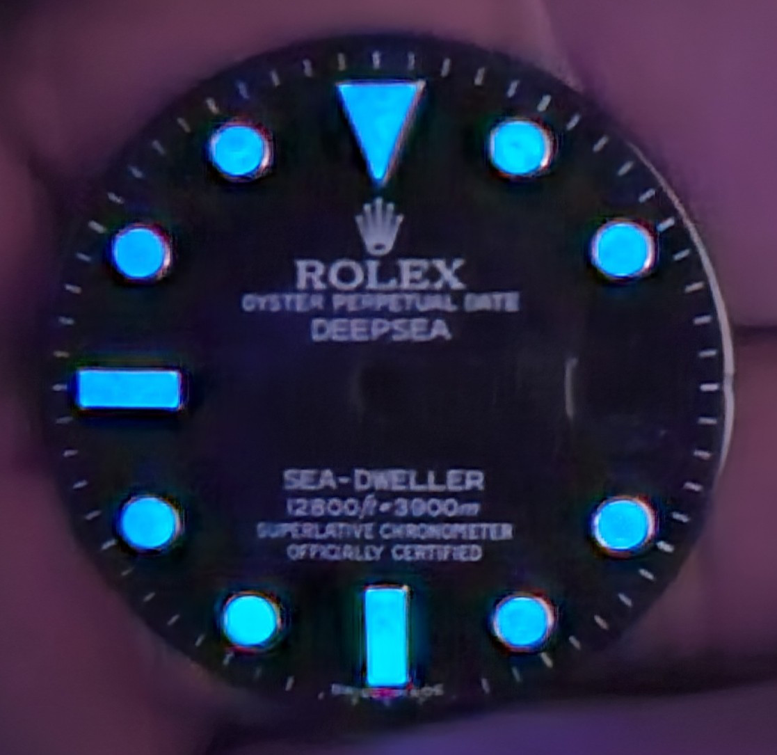 Rolex Deepsea Sea-Dweller 116660 Black Dial 28mm Cal. 3135 Chromalight – A50
